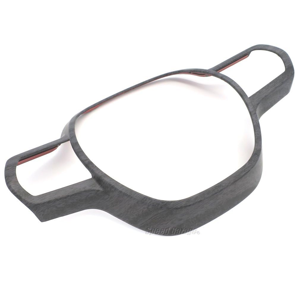 Speed Garage ホンダ N-BOX JF3 JF4 JF5 JF6 型 専用 ステアリング ハンドル ガーニッシュ カバー パネル フレーム 木目 調 ウッド for HONDA N-BOX インテリア 内装 ドレスアップ カスタム パーツ